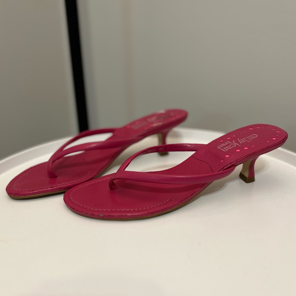 Cathy Jean Brazil Kitten Heel 7 VINTAGE